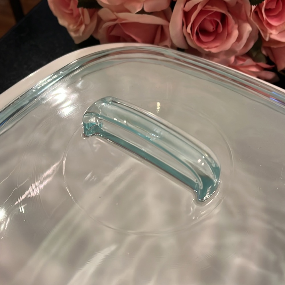 2.5 Qt Square Baker with Glass Lid & Plastic Lid Simply Lite by Corning - Picture 12 of 16